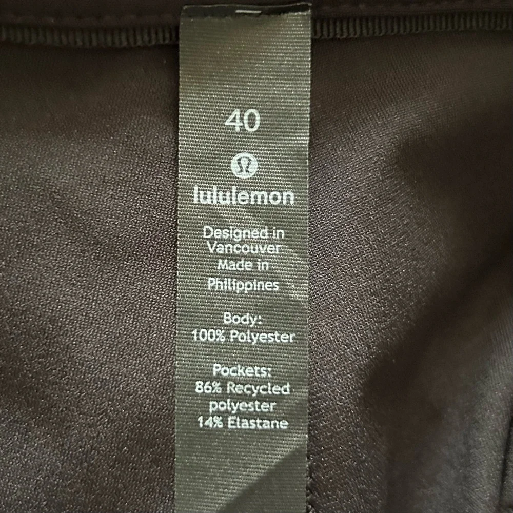 Lululemon Men’s Commission Short Relaxed Warpstreme Fabric 11